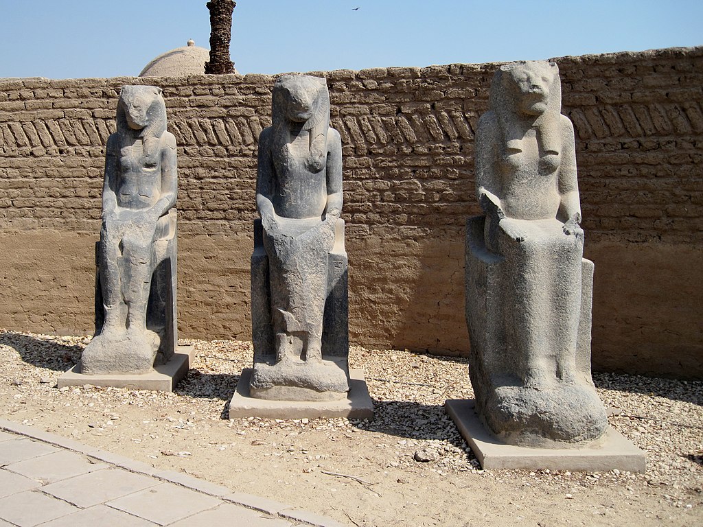 Het tempeldomein van de godin Moet in Karnak