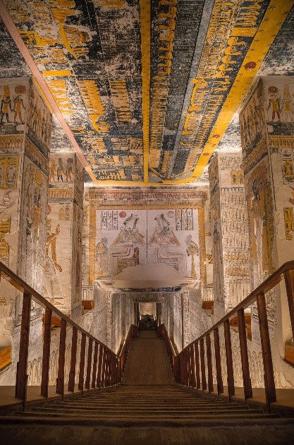 Recent onderzoek in het graf van Ramses III